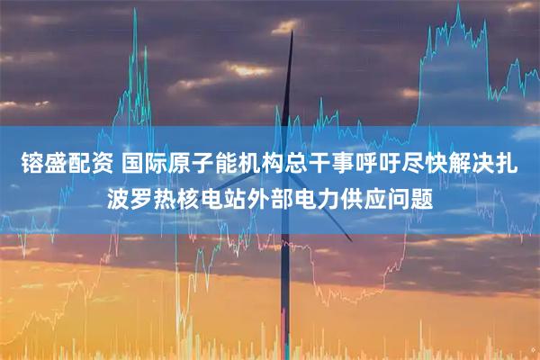 镕盛配资 国际原子能机构总干事呼吁尽快解决扎波罗热核电站外部电力供应问题
