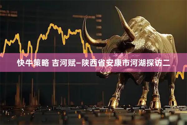 快牛策略 吉河赋—陕西省安康市河湖探访二